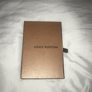 AUTHENTIC LOUIS VUITTON MINI BOX W/DUST COVER BAG